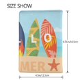 thumbnail image 3 of Rateoe Hello Summer3 Pattern Passport Holder Wallet Leather Mulit-purpose Travel Wallet Credit Cards Case ,Passport Cover for Women Men-6.5 in, 3 of 5