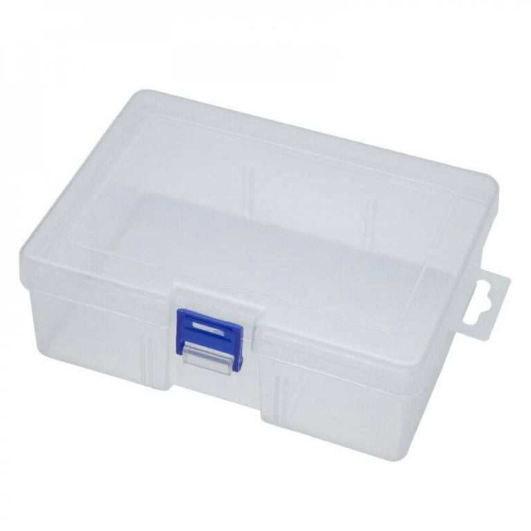 Transparent Small Plastic Box Storage Case 10pcs/1pcs Square Clear Small  Packing Plastic Box（9 different sizes choose ）