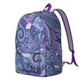 thumbnail image 2 of Paisley Multi-Use Boho Backpack - Campus Lifestyle with Device Storage, Versatile Carry Solution, Wonderful Gift for Graduates, 2 of 5