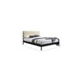 thumbnail image 3 of Meridian Furniture Abigail Cream Vegan Leather King Bed, 3 of 7