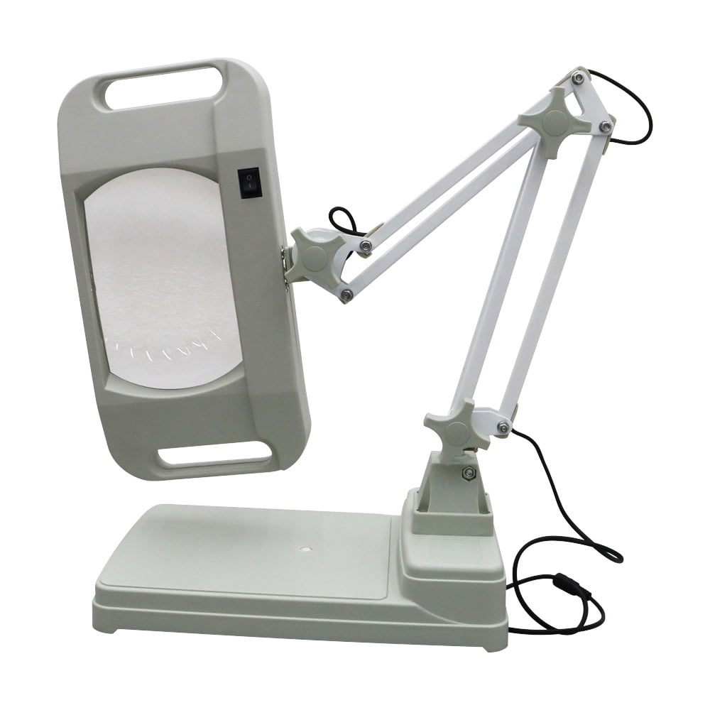 10X Benchtop Magnifier Lamp Table Lamp Magnifying Repair Readding Tools 86I