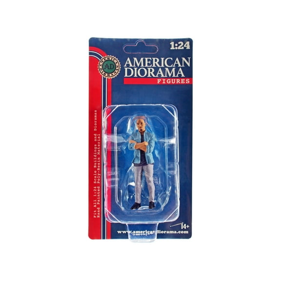 Car Meet 3 Figurine 6 for 1/24 Scale Models by American Diorama