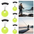 thumbnail image 4 of JShteea Tapón Sedal Pesca A Frijoles Espaciales Goma 50 Grupos/300 Uds. (Oliva M), 4 of 8