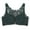 Green, variant on CAICJ98 Bras Women Supportive Wireless No Underwire Push Up Bras Full Coverage Bralette Comfort T-Shirt Bra Red,42C