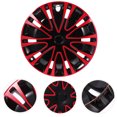 thumbnail image 4 of Universal 4 Piece Multi Color PP Material Car Hub Cap Set for 15 Inch Wheel Use, 4 of 9