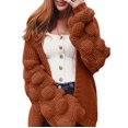 thumbnail image 6 of Yokua Plus size women's cardigan sweater autumn thick knitted sweater, 6 of 7