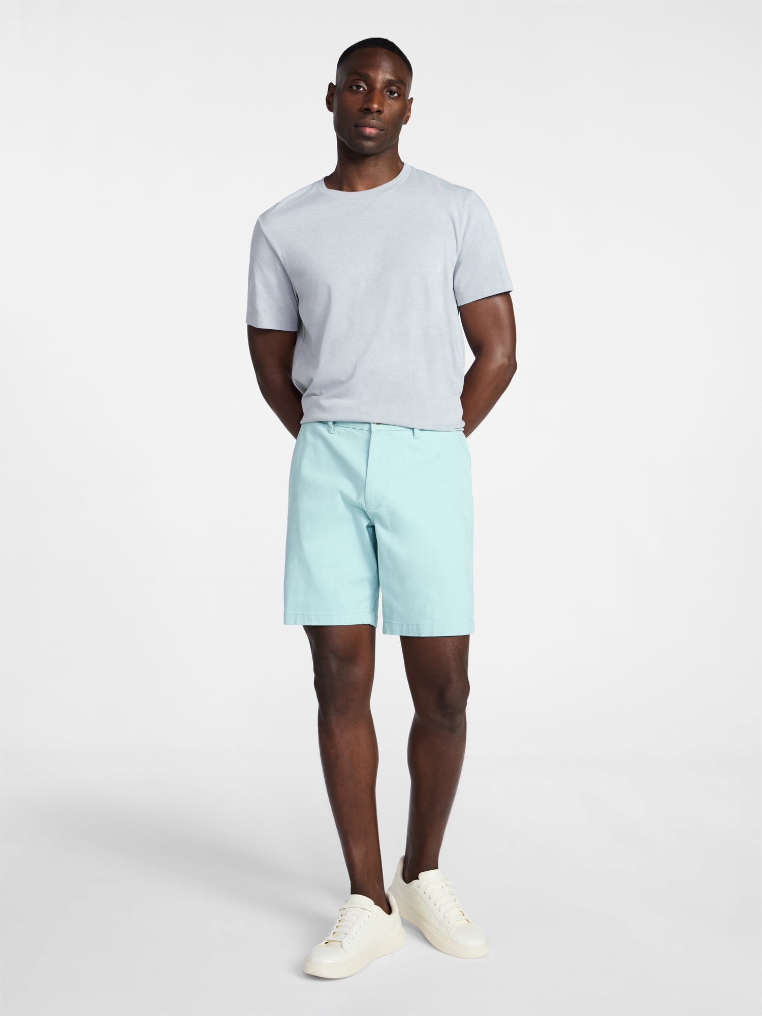 George Men's & Big Men's Modern Fit Flat Front Shorts, 5", 7", 9" Inseams, Sizes 28-54