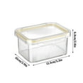 thumbnail image 2 of Kezqiaxn Storage Containers Sealed Can Food Plastic Coffee Kitchen Household Transparent Snack Grain Storage Tank, 2 of 3