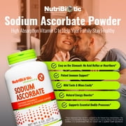 NutriBiotic Sodium Asscorbate Buffamin C Powder، 8 Oz