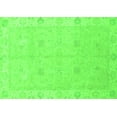 thumbnail image 1 of Ahgly Company Indoor Rectangle Oriental Green Traditional Area Rugs, 7' x 10', 1 of 4