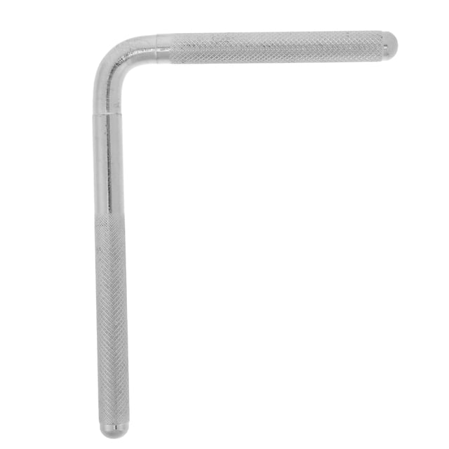 KAKOWELY cowbell rods Metal L-Shaped Cowbell Arm For Drum Kit Drum Music Instrument Part Cowbell Bracket Extension Rod Accessory Drum Kit Attachment Bracket Arm Fitting