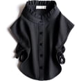 thumbnail image 4 of YEKEYI Half Shirts Layering for Women,Detachable Dickey Collar Blouse Half Shirts False Collar, 4 of 7