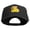 Black, variant on Hamster Embroidered Six Panels Pro Style Cap - White OSFM
