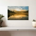 thumbnail image 2 of Elephant Stock Lake Matheson Sunset View Wall Art - Horizontal Canvas Wall Art - Living Room Wall Decor - Nature Canvas - Blue And Black Decor - 12" x 8", 2 of 8
