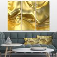 thumbnail image 1 of Design Art - Golden Cloth Texture, 1 of 3