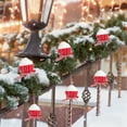 thumbnail image 1 of mfyjkho Colgantes De Plástico Huecos Para Árbol De Navidad Para Decorar Ventanas Y Centros Comerciales (Paquete De 6), 1 of 6