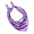 thumbnail image 1 of Women Lady Solid Color Wrap Scarf Fashion Accessory (Light Purple), 1 of 5