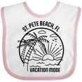 thumbnail image 3 of Inktastic Summer Vacation Mode St. Pete Beach Florida Boys or Girls Baby Bib, 3 of 4