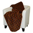 thumbnail image 1 of Denali Home Collection 16121850 Gold Taupe Buffalo Check Microplush Throw, 1 of 1