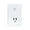 WHITE, variant on Melery WIFI Tuya Smart Outlet Touch Glass Panel Remote Control Multi-Regional