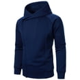 thumbnail image 1 of pstuiky camisetas de manga larga para hombre, Sudadera con capucha y cremallera lateral para hombre, chaqueta de color liso, cárdigan informal, sudadera con capucha de manga larga m, 1 of 4