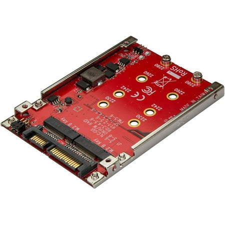 StarTech S322M225R Dual Slot M.2 to SATA Adapter for 2.5  Drive Bay price history on PriceWatchPro