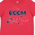 thumbnail image 4 of Inktastic 4th of July Boom Y'all with Red White and Blue Stars Boys or Girls Toddler T-Shirt, 4 of 5