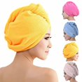 thumbnail image 4 of Quick drying Hair Towel Cap Rapid Drying Hair Towel Thick Absorbent Shower Cap Fast Solid Color Towel, 4 of 5
