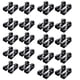 thumbnail image 1 of Clips para cables con fuerte gestión de cables autoadhesivos, soporte para cables para TV y PC, organizador adhesivo, 40 Uds., 1 of 6