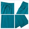 thumbnail image 5 of LYMAYTER V-Neck Nursing Uniforms for Womens Fallow Quick-Dry Medical Uniform Set for S-XXL, 5 of 8