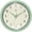 Meadow Mist, variant on Infinity Instruments Retro Round Metal Wall Clock, Meadow Mist, 9.5"