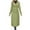 Green, variant on SwiftWear Women's Long Winter Trench Coat Elegant Notch Lapel Double Breasted Classic Overcoat Warm Thick Jacket with Pocket