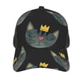 thumbnail image 2 of Picia Faces Of The Cat Pattern Trucker Hat,Baseball Cap,Sun Protection Cap,Stylish Headwear,Leisure Cap,Outdoor Sports Cap, 2 of 7