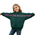 thumbnail image 3 of Christmas Sweaters I Love You This Much Hoodies For Girls Boys Valentines Day Couple Sweatshirts Trendy Oversized Long Sleeve Casual Pullover Tops Ugly Christmas Sweaters, 3 of 6