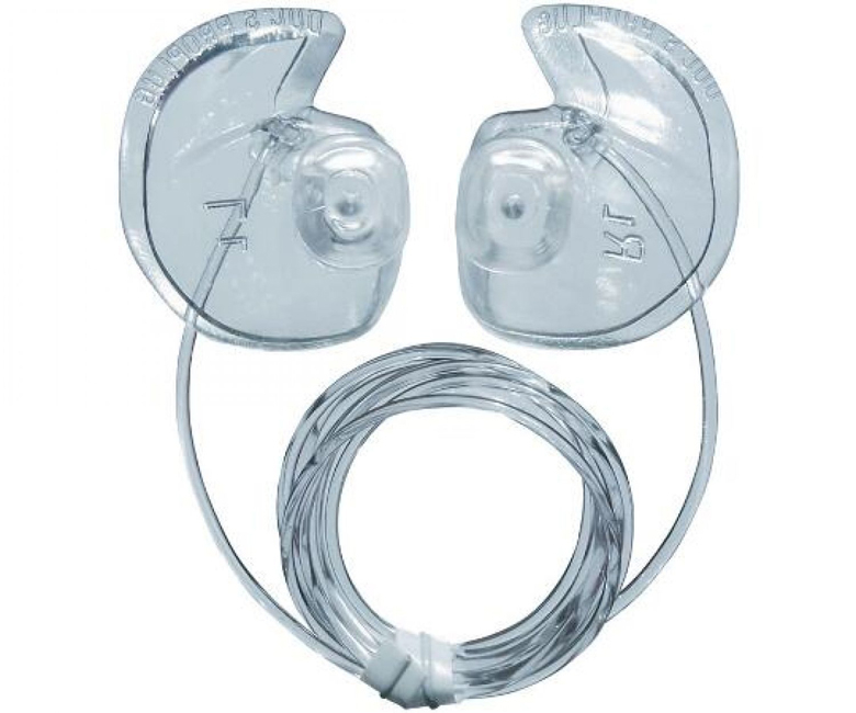Doc's ProPlugs Preformed Vented Earplugs (pair) Clear With Leash