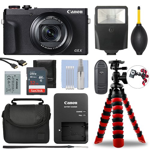 Canon PowerShot G5 X Mark II Digital Camera + 32GB Deluxe Accessory