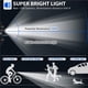 thumbnail image 2 of Luces Para Bicicleta, Faro Led Recargable Por Usb Con Luz Trasera, Linterna Impermeable Para Senderismo, Camping, Equitación Nocturna Guardurnaity OD008047-00, 2 of 7