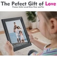 thumbnail image 4 of 10.1 Inch WiFi Digital Photo Frame with 16GB Storage, 1280x800 HD IPS Touch Screen, Auto-Rotate Wall Mountable for Sharing Photos Videos from Phone, 4 of 6