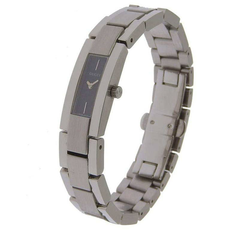 Pre-Owned GUCCI G Logo Watch 3600M Stainless Steel Swiss