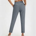 thumbnail image 5 of Yievot Women's Golf Pants Stretch Work Ankle Pants High Waist Workout Yoga Pants with Pockets for Travel Casual, 5 of 8