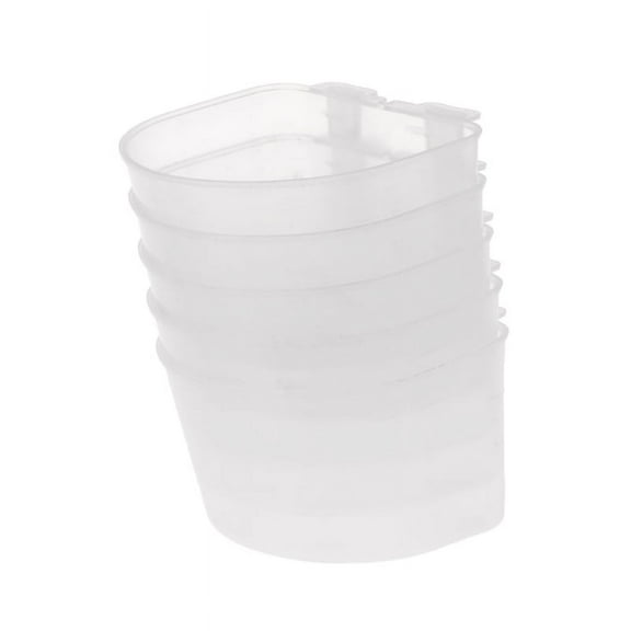XROMTBEM Ground Feeders, white, (5 pack)