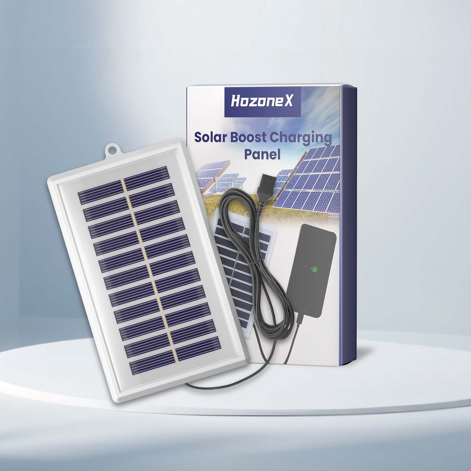 JGJJUGN Polycrystalline Solar Photovoltaic Panel with Voltage Regulator for Efficient Outdoor Cell Phone Charging