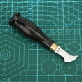 thumbnail image 1 of Fan-Shaped Leather Creaser, Craft DIY Tool Leather Skiving Tool, Professional Leather Sewing Leather Making For Beginner Leather Working 2mm, 1 of 8