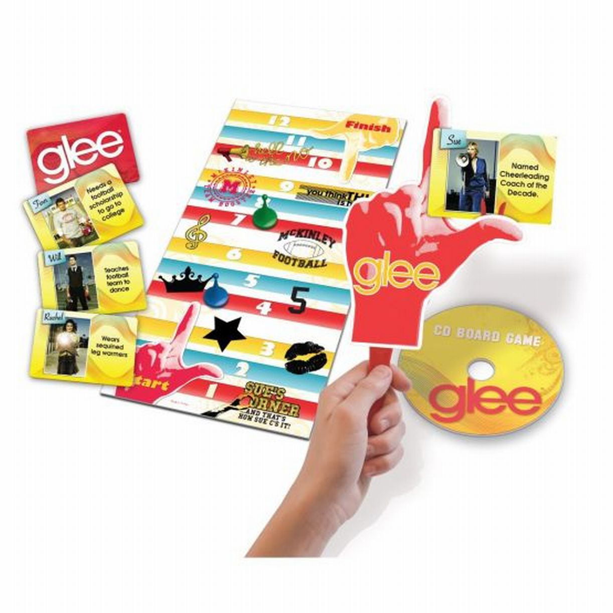 Glee CD Board Game Cardinal Ages 13 2010 for sale online 