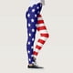 thumbnail image 5 of WILLBEST Leggings de Yoga de Cintura Alta Con Estampado Del 4 de Julio Para Mujer, Para Correr, Gimnasio y Fitness. Mallas de Compresión. Extra Grande, 5 of 6