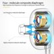 thumbnail image 4 of Auriculares estéreo con cable para Samsung Xiaomi High Bass 6D Auriculares intrauditivos estéreo (rojo), 4 of 11