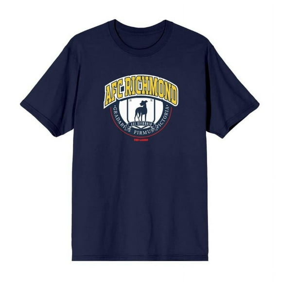 Ted Lasso AFC Richmond Logo Navy Blue T-Shirt