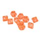 thumbnail image 1 of D10 Juego de 10 dados Naranja Diez lados Gem / RPG ACCS Zulema Dados de gemas de diez lados, 1 of 4