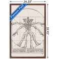 thumbnail image 3 of Netflix Stranger Things: Season 4 - Vitruvian Demogorgon Wall Poster, 22.375" x 34" Framed, 3 of 6