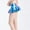Blue, variant on Fankiway Women'S Casual Fashion Shiny Flared Pleated A-Line Mini Skirt Womens Plus Size Skirts Womens Summer Skirts